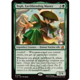土の技の達人、トフ/Toph, Earthbending Master《英語》【TLE】 1枚