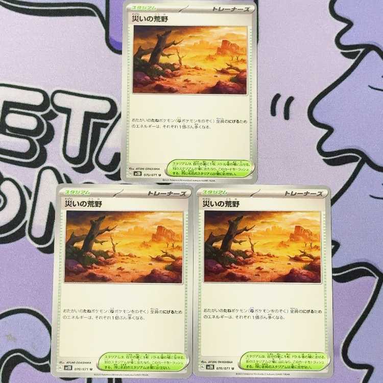 Wasteland of Disaster U 070/071 3枚