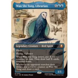 (FOIL)(Full Art) Librarian, Wan Shi Tong / Wan Shi Tong, Librarian [English] [TLA]. 1