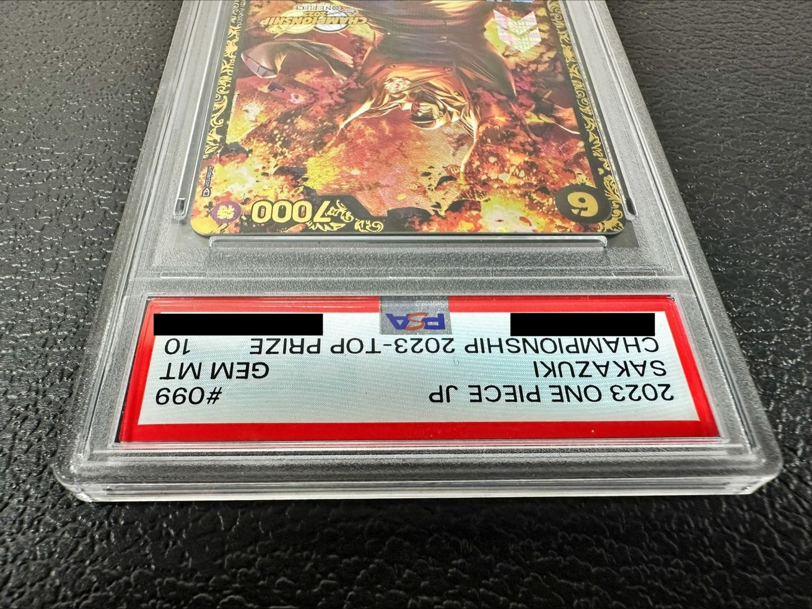 PSA10 certified] Sakazaki (CS2023/illust:Anderson) [SR] {OP02-099} 1