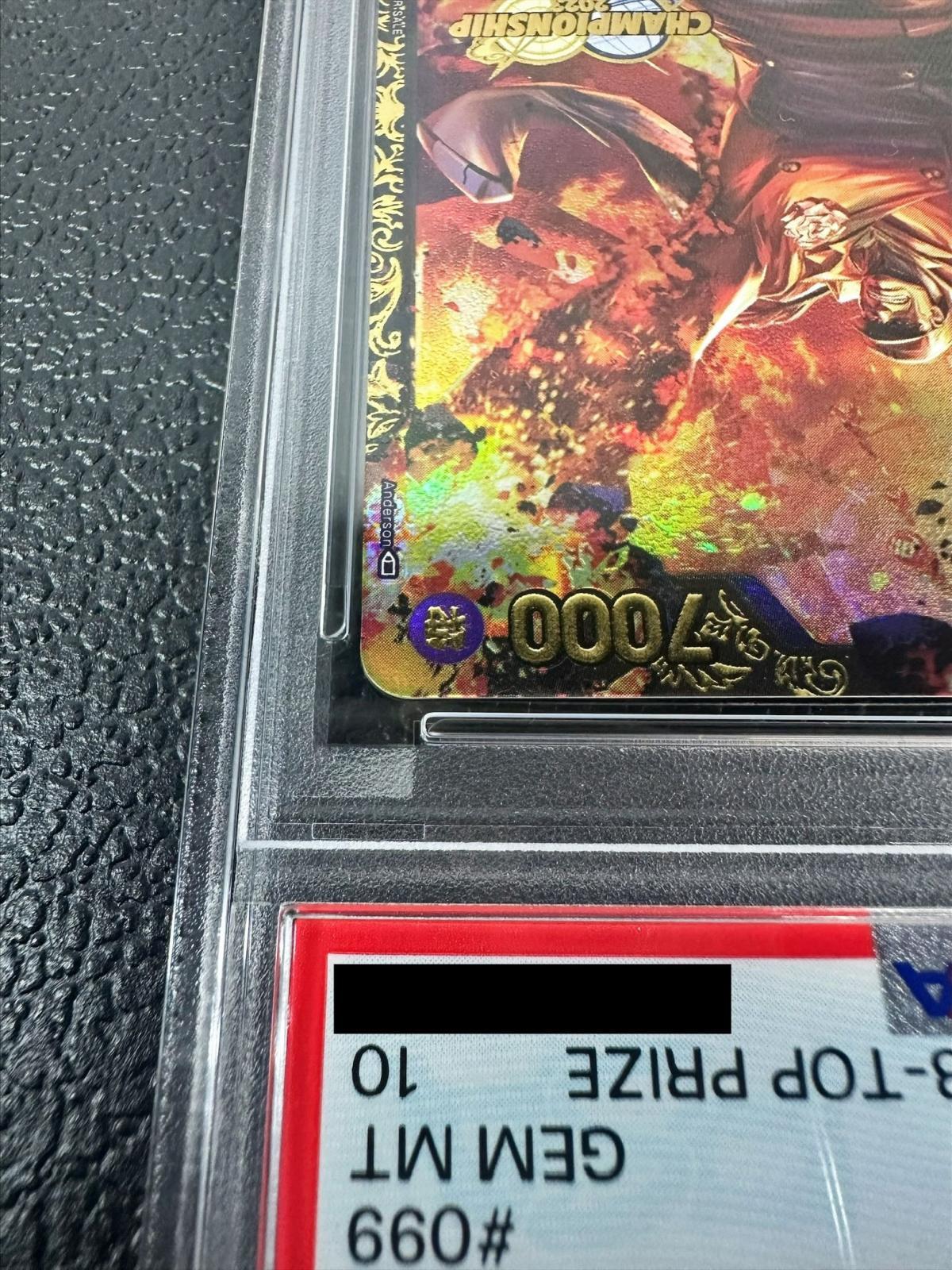 PSA10 certified] Sakazaki (CS2023/illust:Anderson) [SR] {OP02-099} 1