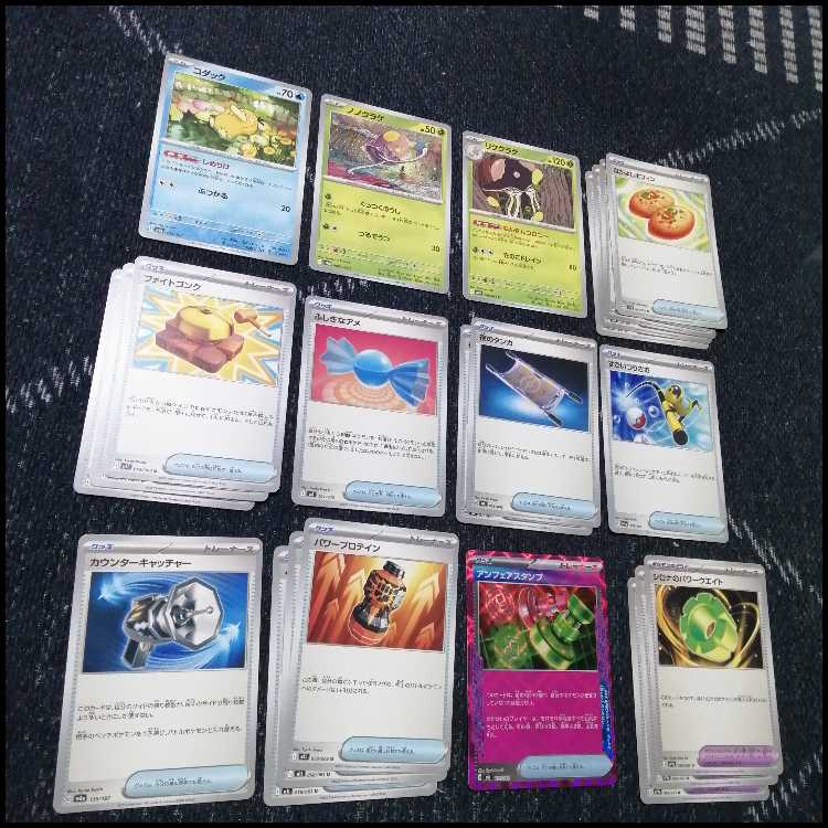 Pokémon Card Cynthia's Garchompex Deck Nakayoshi Poffin [04497]. 1枚