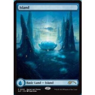 [EX+](0032)島/Islands《英語》【Secret Lair Showdown】 1枚