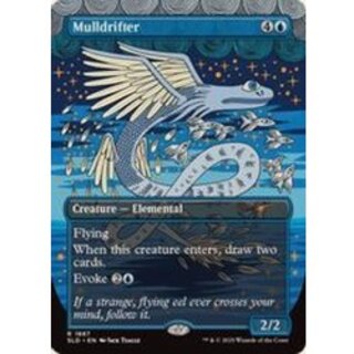 [EX+](FOIL)(1887)熟考漂い/Mulldrifter《英語》【SLD】 1枚