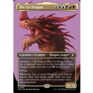 [EX+](フルアート)始祖ドラゴン/The Ur-Dragon《英語》【CMM】 1枚