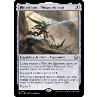 ニッサの欲動、苦茨/Bitterthorn, Nissa's Animus《英語》【MOC】 1枚