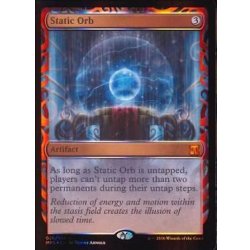 (部分光沢FOIL)静態の宝珠/Static Orb《英語》【MPS】 1枚