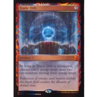 (部分光沢FOIL)静態の宝珠/Static Orb《英語》【MPS】 1枚
