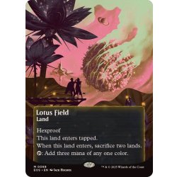 [EX](FOIL)(フルアート)(0068)睡蓮の原野/Lotus Field《英語》【EOS】 1枚
