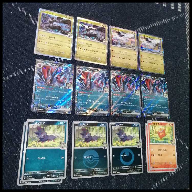 Pokémon Card Deck N's Zoroark Deck [04500]. 1枚