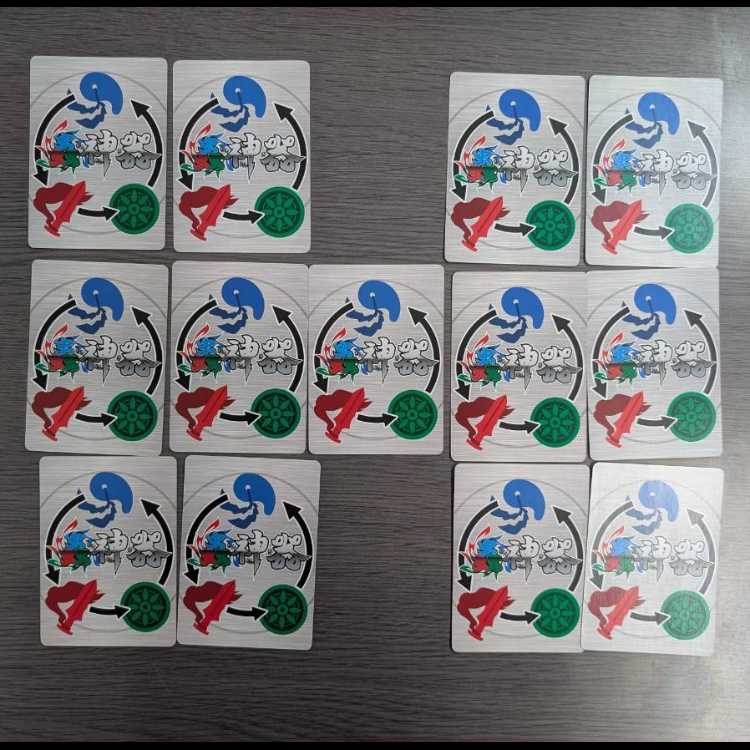 Mushi-shinki 1,2,3 Tobidashi Collective sale set 13枚