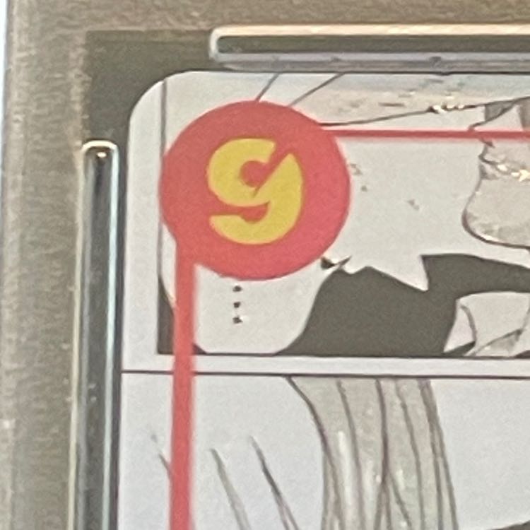 PSA10] Shanks (Parallel) (Super Parallel) (Comic Parallel, Comipara, Cartoon Background) P-SEC OP01-120 1枚