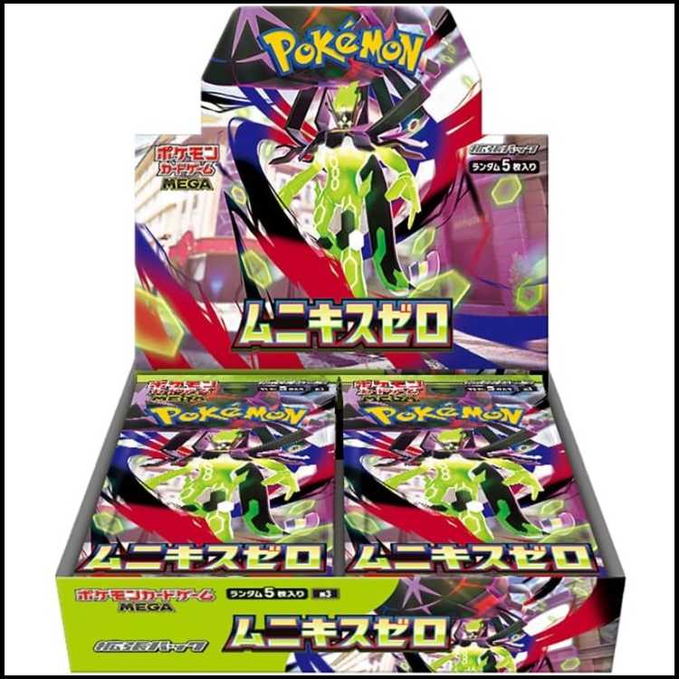 Carton / 12 boxes] Carton unopened / Pokémon Card Game MEGA Expansion Pack MUNIKIS ZERO 12BOX 12BOX