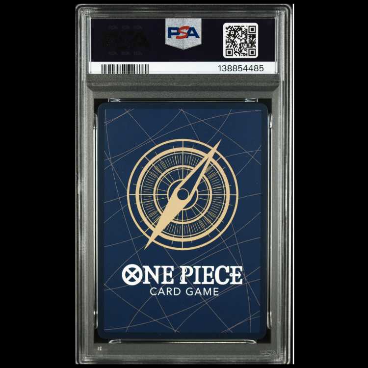 【PSA10】モンキー・D・ルフィ(パラレル)(スーパーパラレル)(コミックパラレル・コミパラ・漫画背景) P-SEC OP13-118 1枚