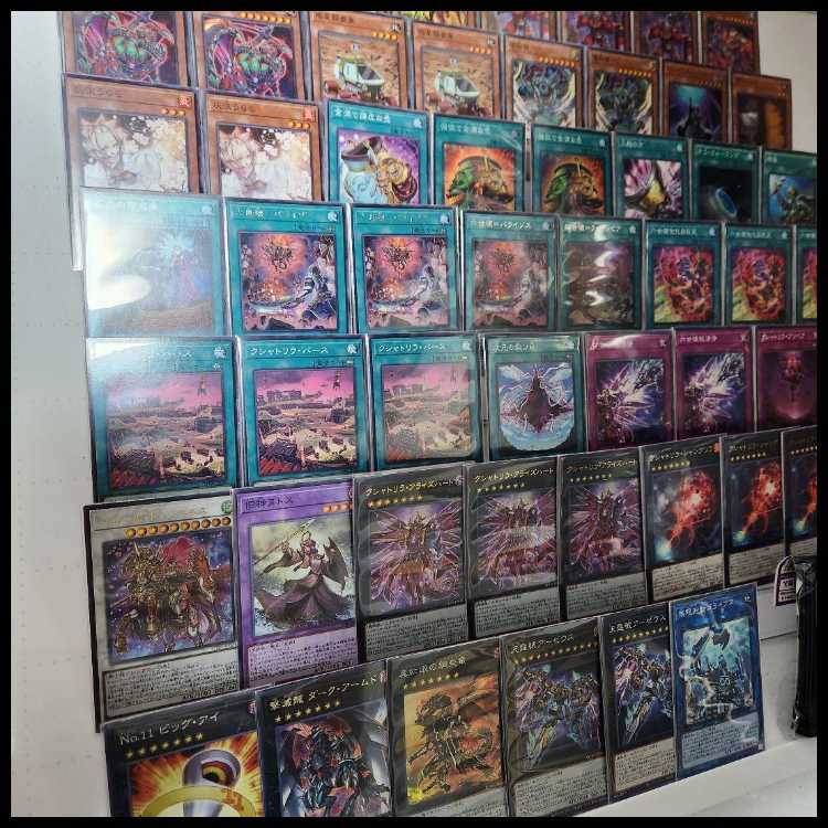 山屋 即日発送 クシャトリラデッキ カジュアル クシャトリラ・ライズハート 雷仙神 No.89 電脳獣ディアブロシス クシャトリラ・アライズハート No.11 ビッグ・アイ クシャトリラ・バース 1枚