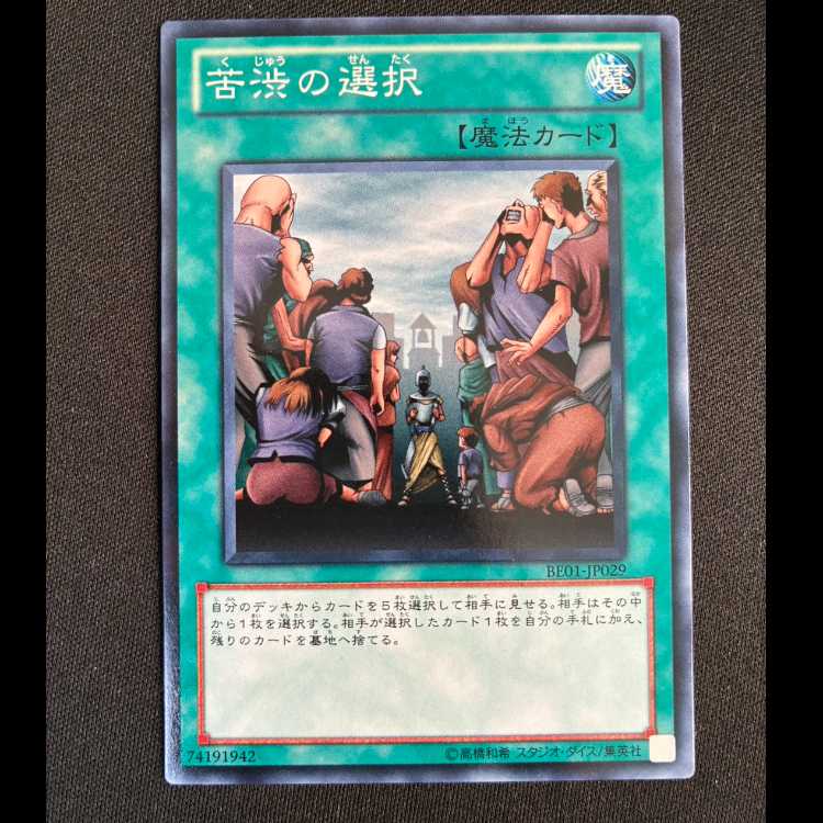 Painful Choice Normal JP029 1枚