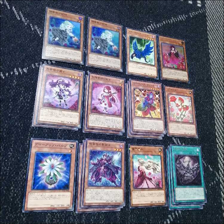 Yu-Gi-Oh! Deck Rose Dragon Deck Gekka Ryu Black Rose [04504]. 1枚
