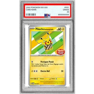 Pikachu batik shirt (Pikachu pattern green) [P] {101/SV-P} 1枚