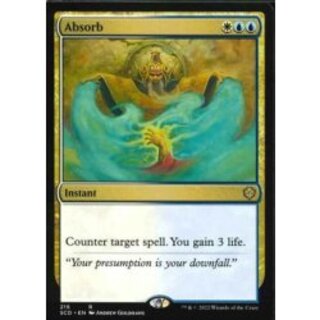 [EX+]吸収/Absorb《英語》【Starter Commander Decks】 1枚