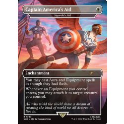 (FOIL)(1727)Captain America's Aid // Sigarda's Aid/Sigarda's Aid《English》 [SLD 1枚