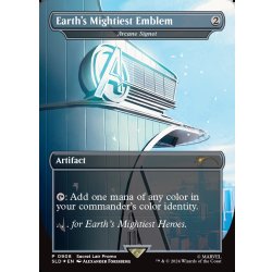 [EX+](FOIL)(0908)Earth's Mightiest Emblem // Arcane Signet/Arcane Signet [English] [SLD 1枚