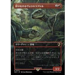 (フルアート)狩りをするヴェロキラプトル/Hunting Velociraptor《日本語》【REX】 1枚