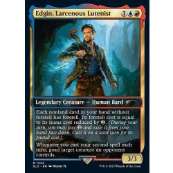 [EX+](1242)Edgin, Larcenous Lutenist [English] [SLD 1枚