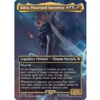 (FOIL)(フルアート)繋がりし魔女、イデア/Edea, Possessed Sorceress《英語》【FIC】 1