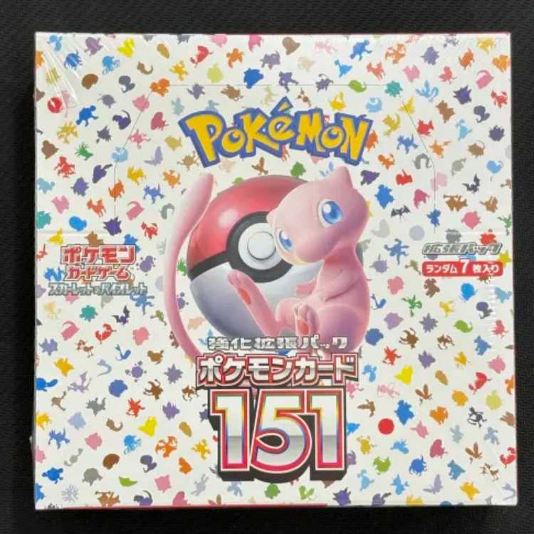 強化拡張パック「ポケモンカード151（イチゴーイチ）」 未開封BOX  1BOX