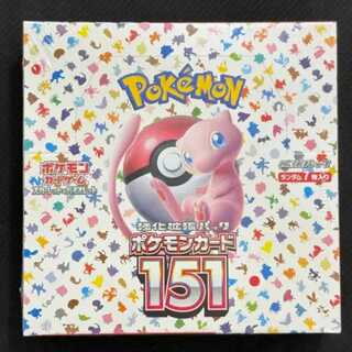強化拡張パック「ポケモンカード151（イチゴーイチ）」 未開封BOX  1BOX