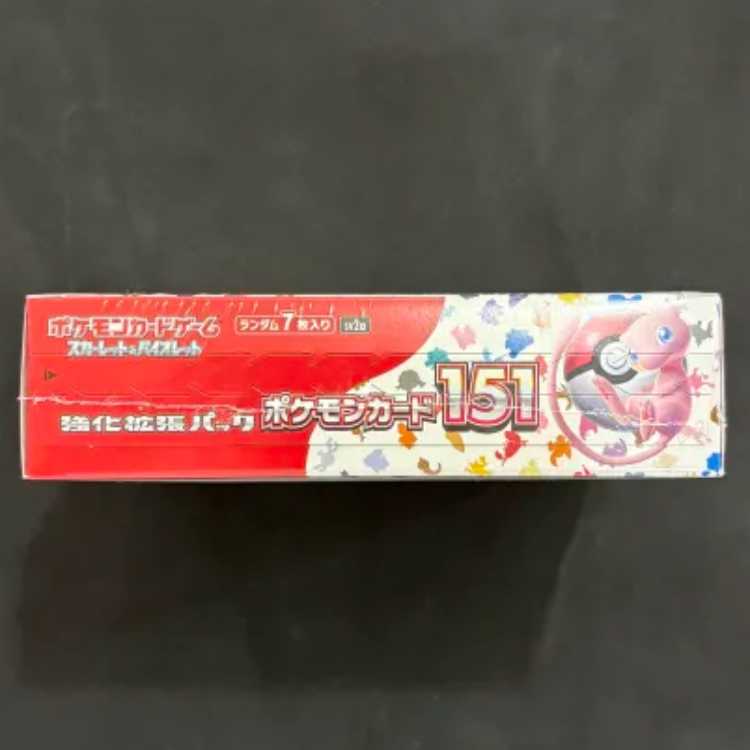 強化拡張パック「ポケモンカード151（イチゴーイチ）」 未開封BOX  1BOX