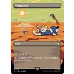 (FOIL)(フルアート)不毛の大地/Wasteland《英語》【PIP】 1枚