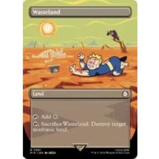 (FOIL)(フルアート)不毛の大地/Wasteland《英語》【PIP】 1枚