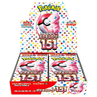 Enhanced Expansion Pack "Pokémon Card 151 (Ichigo-ichi)" Unopened box 20BOX