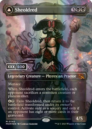 [EX+](Double Rainbow FOIL) Sheoldred [English] [MOM 1枚