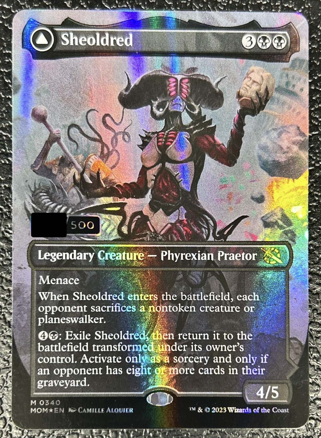 [EX+](Double Rainbow FOIL) Sheoldred [English] [MOM 1枚