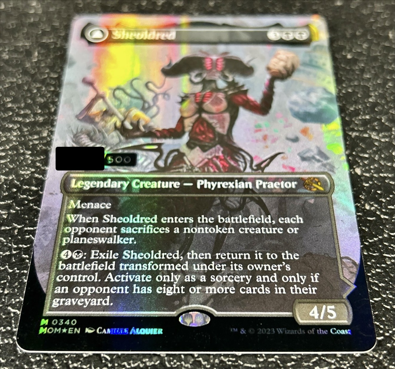 [EX+](Double Rainbow FOIL) Sheoldred [English] [MOM 1枚