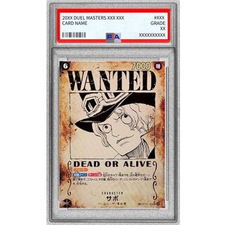 〔PSA10鑑定済〕サボ(パラレル/手配書)【SP】{OP13-120} 1枚