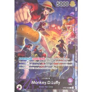 Monkey D. Luffy (English version/illust:tatsuya) [L] {OP05-060} 1