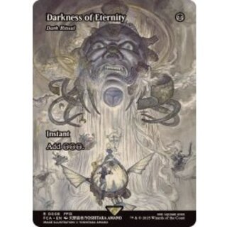 [EX](FOIL)永遠の闇/Darkness of Eternity　//　暗黒の儀式/Dark Ritual《英語》【FCA】 1枚