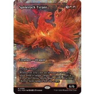 [EX+](フラクチャーFOIL)背骨岩の暴君/Spinerock Tyrant《英語》【ECL】 1枚