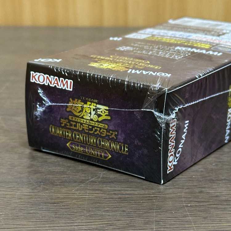 遊戯王 QUARTER CENTURY CHRONICLE side:UNITY 未開封BOX 1BOX