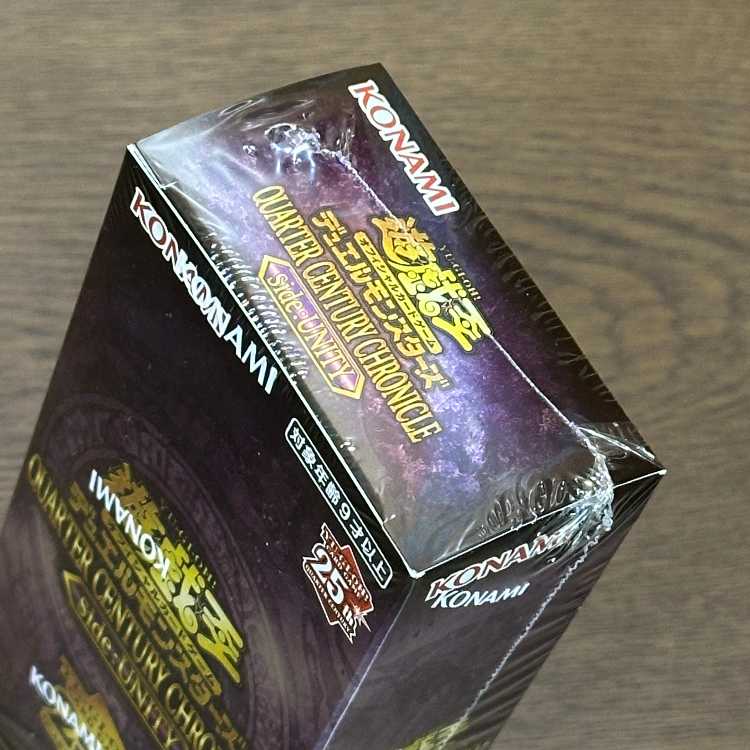 遊戯王 QUARTER CENTURY CHRONICLE side:UNITY 未開封BOX 1BOX