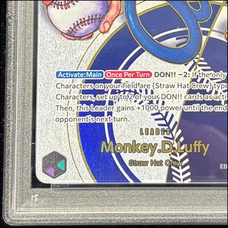 【PSA10】モンキー・D・ルフィ(英語版/ドジャース) PROMO EB02-010 1枚