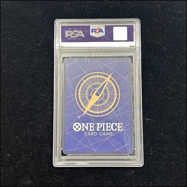 【PSA10】モンキー・D・ルフィ(パラレル)(スーパーパラレル)(コミックパラレル・コミパラ・漫画背景) P-SEC EB02-061 1枚