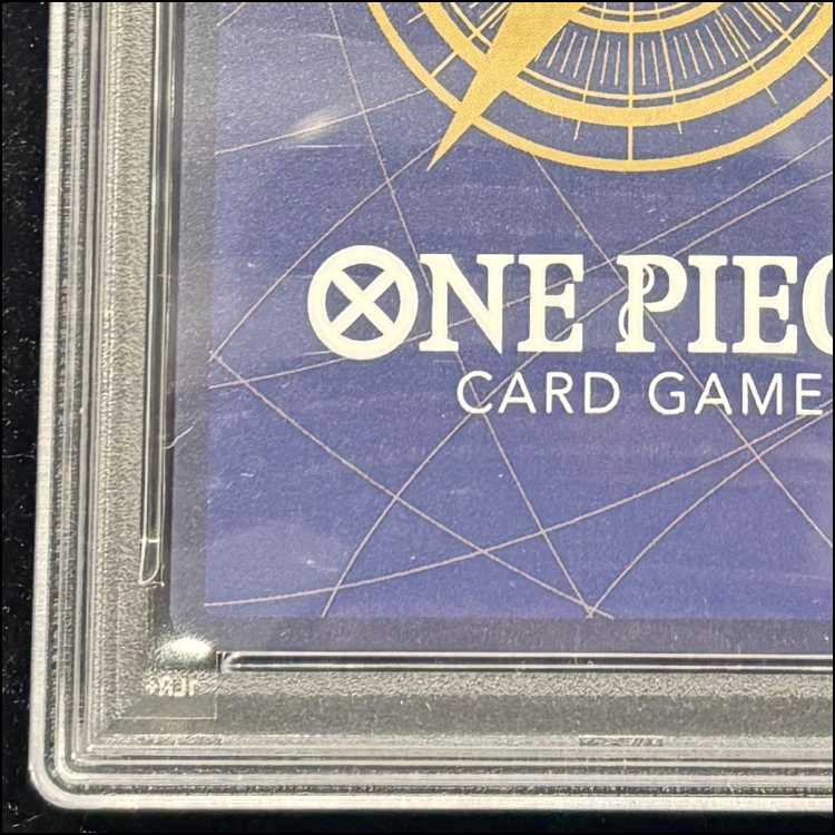 【PSA10】モンキー・D・ルフィ(パラレル)(スーパーパラレル)(コミックパラレル・コミパラ・漫画背景) P-SEC OP11-118 1枚