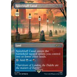 (FOIL)(1373)尖塔断の運河/Spirebluff Canal《英語》【SLD】 1枚