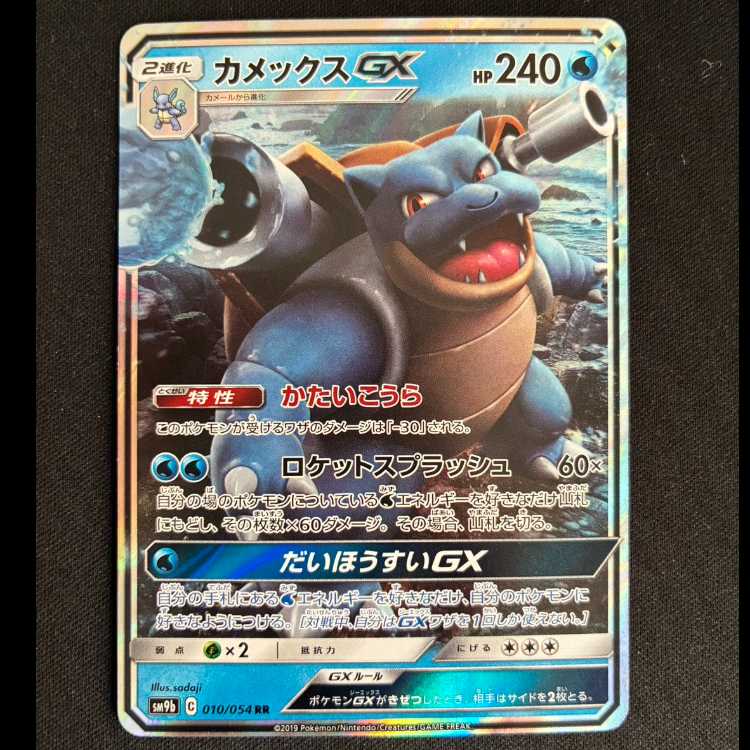 カメックスGX RR 010/054 1枚