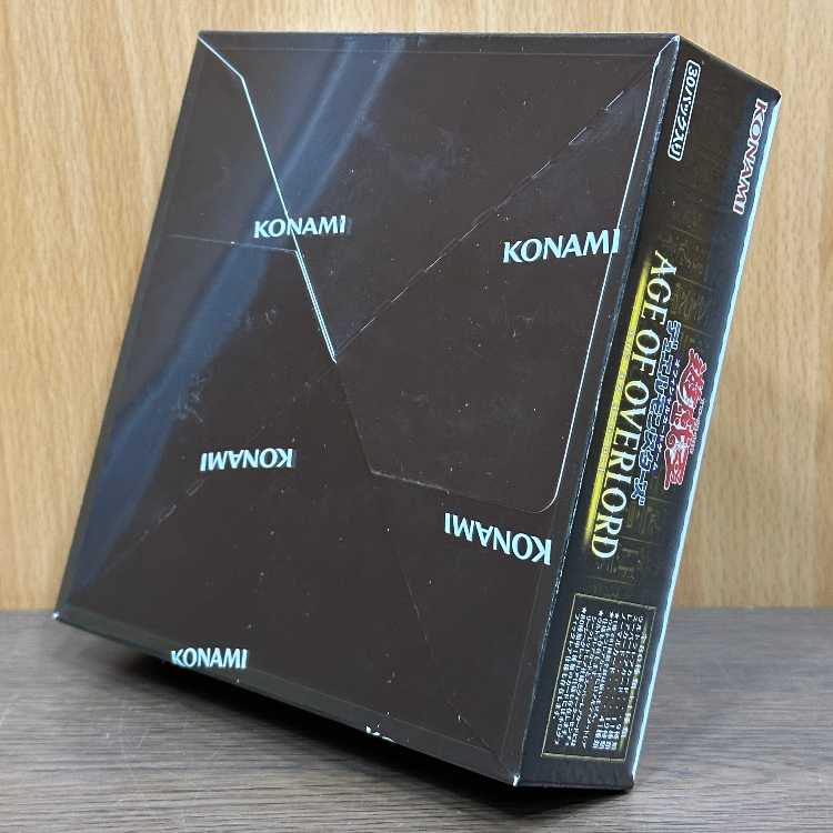 遊戯王 AGE OF OVERLORD 未開封BOX 1BOX