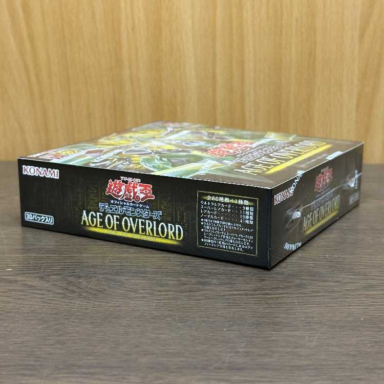 遊戯王 AGE OF OVERLORD 未開封BOX 1BOX